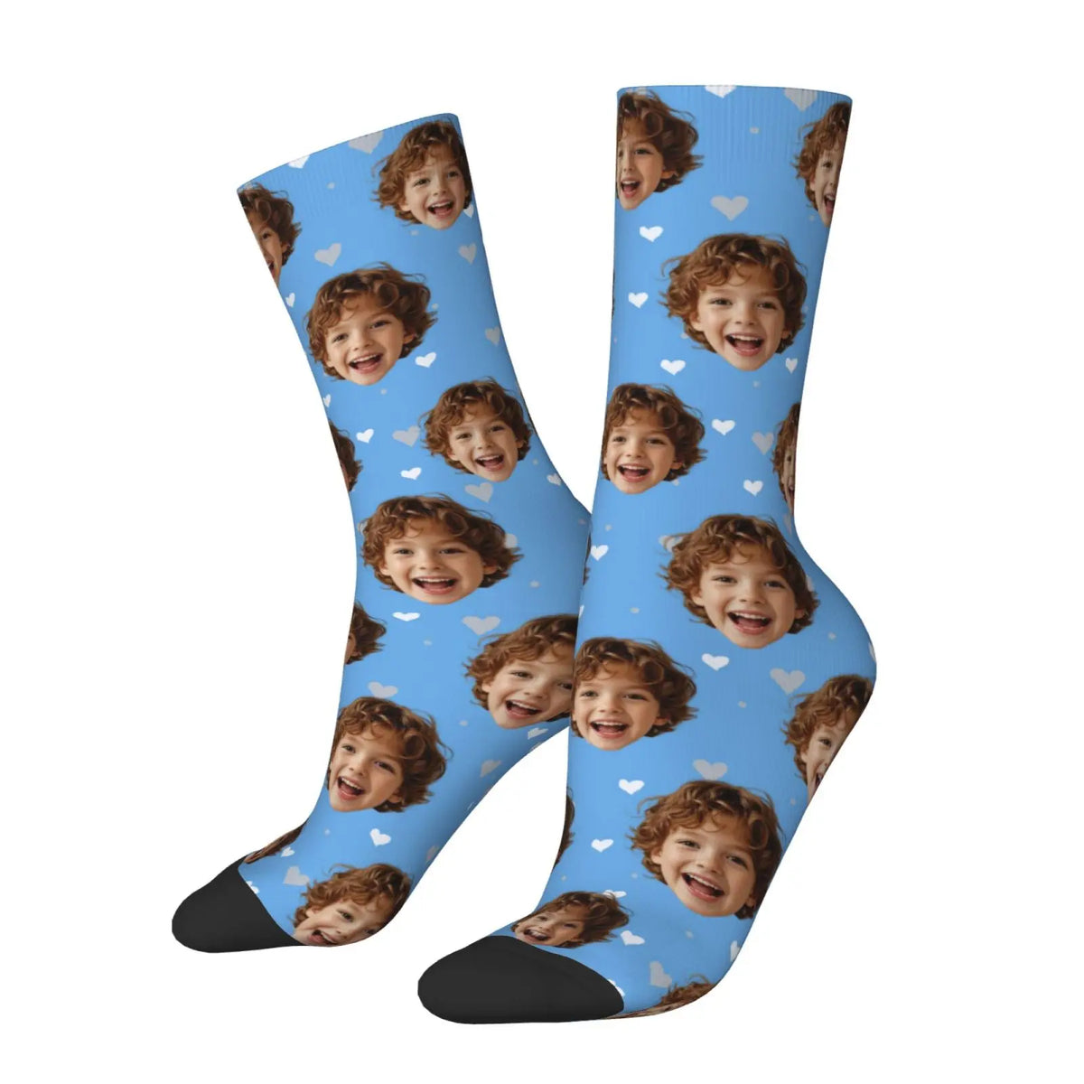 Novelty Custom Face Socks DIY Personalized Photo Custom Socks Crazy Funny Men's Socks Christmas Party Birthday Anniversary Gift