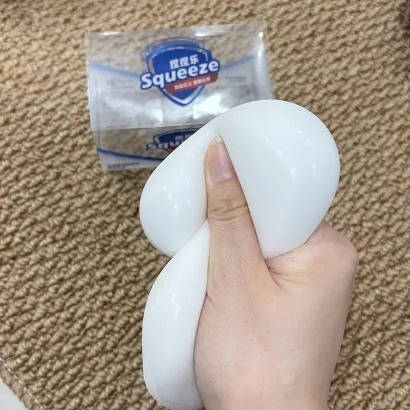 **ASMR Crunchy Soap Ball Squishy Stress Ball Filled Soft Squeeze Fidget Toy Anti-Stress Anxiety Relief Hand Decompression Toy