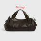Fashion Large Capacity Boston Bag Designer Women Handbags Luxury Soft Crumpled Pu Leather Shoulder Crossbody Bags Commuter Bag