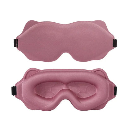 Sleep Eye Mask Weighted for Side Sleeper Men Women 3D Contoured Sleeping Mask No Eye Pressure 100% Blockout Soft Comfortable Eye