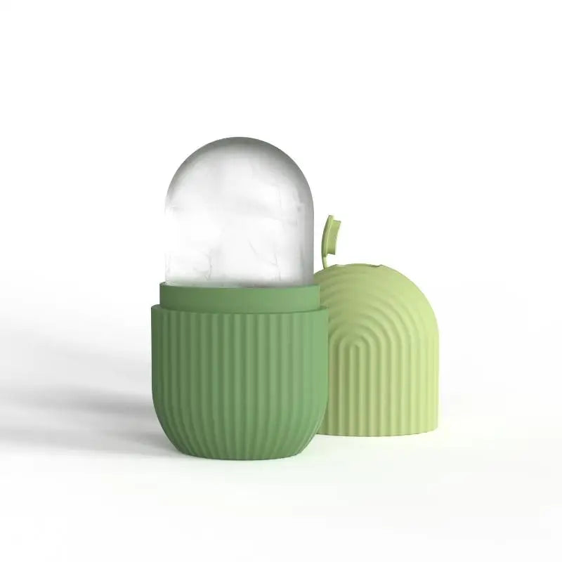 [ZY]Ice Face Roller Ice Cube Beauty Massage Silicone Ice Mold Eye Puffiness Ice Facial Roller Shrink Pores Multifunctional Mold
