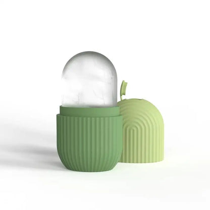 [ZY]Ice Face Roller Ice Cube Beauty Massage Silicone Ice Mold Eye Puffiness Ice Facial Roller Shrink Pores Multifunctional Mold