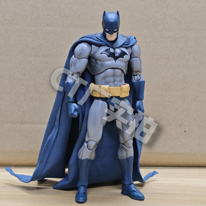 CT Toys Batman Mafex 126 Blue Action Figure 1/6 Scale DC Batman SHF Anime Collectible Figurine for Kids And Collectors Xmas Gift