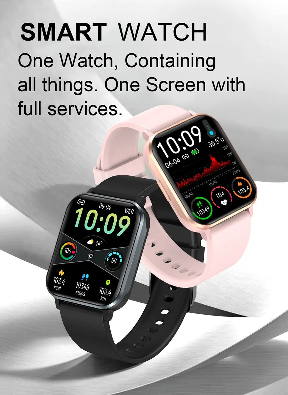 LIGE Women Smart Watch I68 Waterproof Bluetooth Call Watch for Women Smartwatch Ladies Sport Fitness Tracker Watches Men Watch
