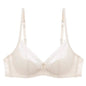 Ultra Comfort French Lace Bra, Demi Cup Underwire Lightweight for Large Bust, Anti Sagging Support Summer Sexy BANERDANNI Sexy B