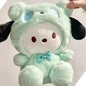 Sanrio Plush Cute Cinnamoroll hello kitty Kuromi My Melody Plush Toys Doll Pillow Anime Cartoon Kids Gifts Room Decoration Dolls
