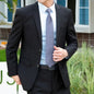 New Mens Blazer Pants Set Italian Style Slim Solid Color Fashion Smart Casual Business Gentleman Suit For Wedding Groom Best Man