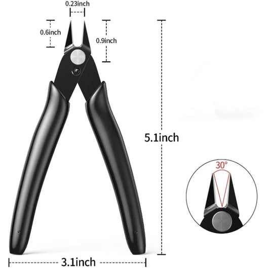 Cutting Plier Electrical Wire Cable Cutter Metal Side Snips Flush Pliers Convenient Durable Tool