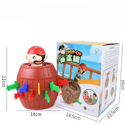 Pirate Board Game, Montessori Family Gathering Games, Childrens Funny Toy Cubes, Childrens Board Games Boys and Girls Gifts.