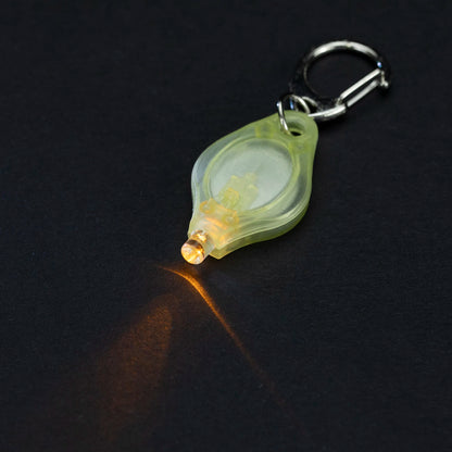1/10/50/100pc/Mini LED Keychain light White Red Yellow Green Blue Purple light flashlight Portable Emergency Lighting Torch lamp