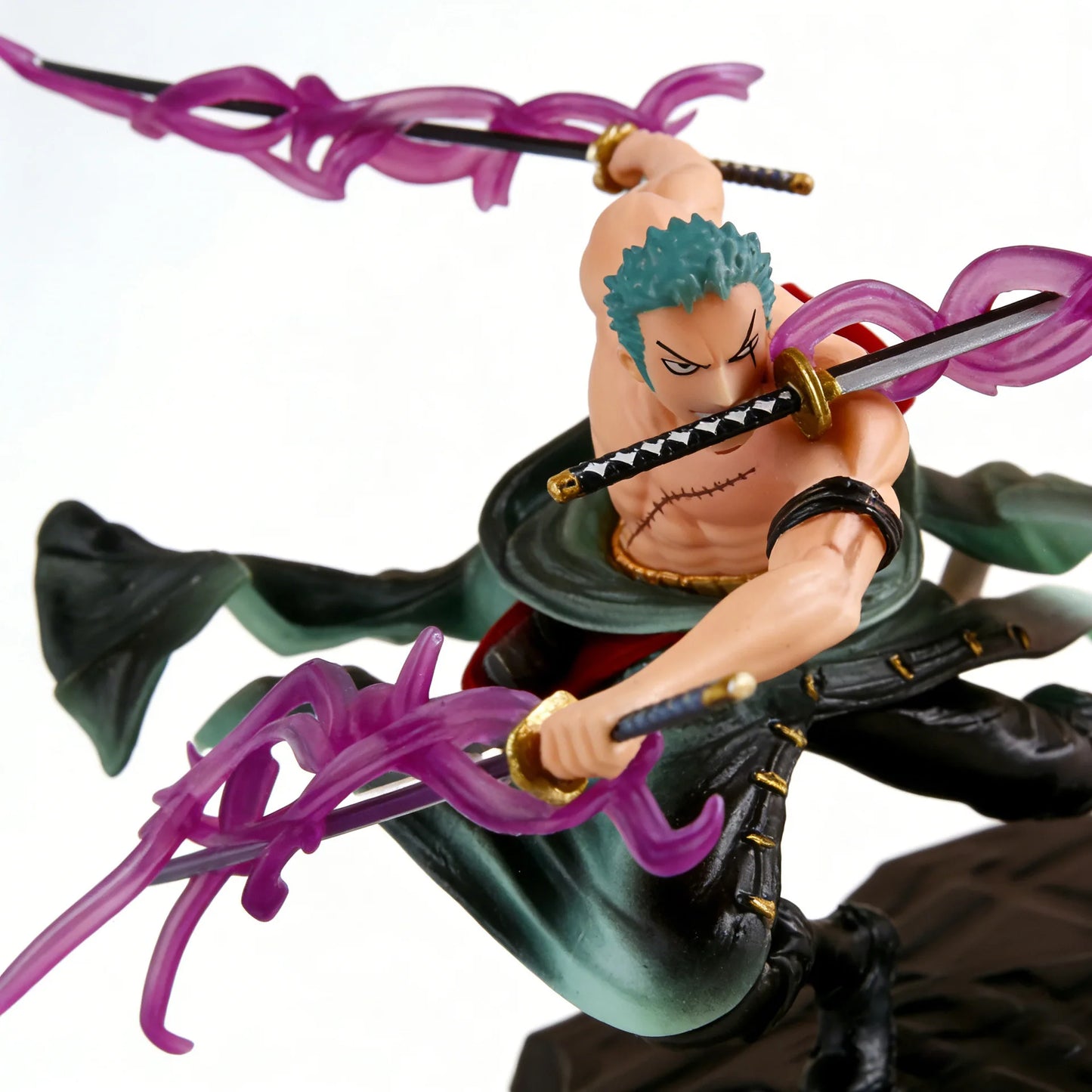 Anime Figure One Piece Luffy Roronoa Zoro Three-Blade Sa-Maximum Manga Statue PVC Action Collection Model Toys
