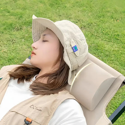 New Upgraded Kermit Chair 5 Gear Adjustable Angle Folding Chair Outdoor Camping High Back Chair Garden Recliner Fishing Chair