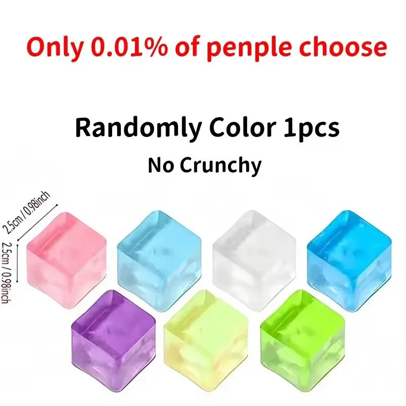 Crunchy Butter Stick Squishy Stress Ball Fidget Toy Crunchy Squishies Squeeze Toy ASMR Anti Stress Release Hand Relax Gift Toys
