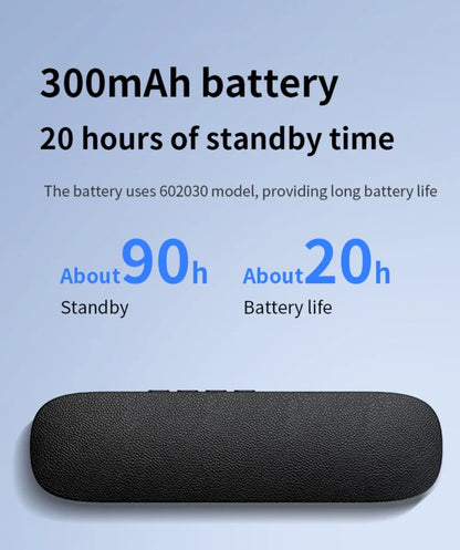 High Quality Bone Conduction Sleep Bluetooth Speaker White Noise Rechargeable Under-pillow Speaker Portable Ultrasonic Sleep Aid