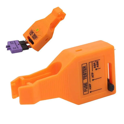 2-in-1 Automotive Fuse Tester & Puller Tool Multi-Functional Car Fuse Checker & Remover for Mini/Standard ATM ATC Fuses