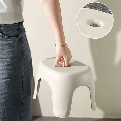 Bathroom Stools Shoe Stools Household Plastic Stool Thickened Stackable Small Benches Fishing Stool Children's Low Stool