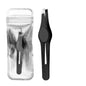 Professional Stainless Steel Eyebrow Tweezer Hair Beauty Fine Hairs Puller Slanted Eye Brow Clips Removal Makeup Tool