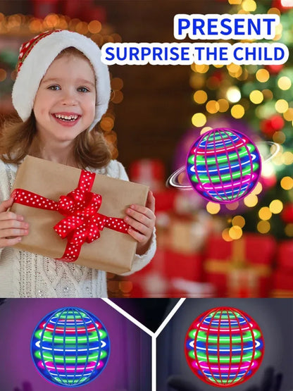 2026 Hand Controlled Flying Ball Boomerang Hover Ball Flying Spinner Toy with Magic LED Lights Fidget Toys