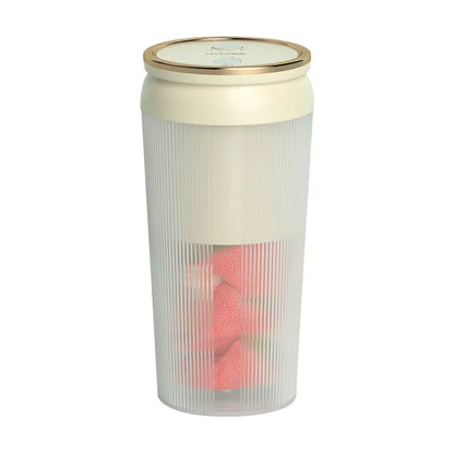 Portable Electric Rechargeable Fruit Blenders Multifunctional Automatic Fruit Squeezer Lightweight For Home And Dormitory Use