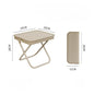 Portable Folding Beach Chair  Stool Lightweight and Compact with Handle  Zipper Bag for Outdoor  Camping Fishing Travel Picnics