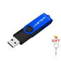 фalizar USB 32GB Flash Drive 16Giga Memory Stick Metal Jump Drive Draaibare Pendrive Draagbare 128GB Cle USB 2.0 Pen Drives