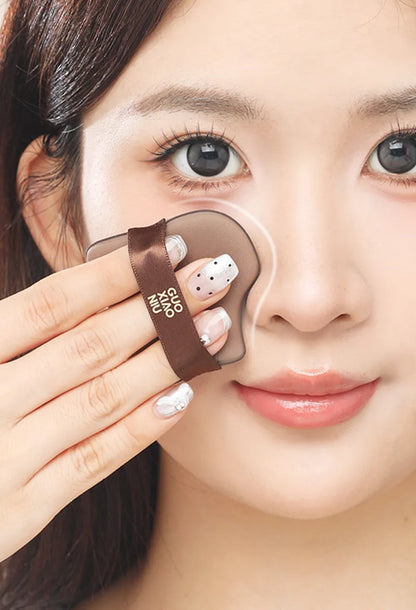 Guoxiaoniu 6PCS Makeup Blender Puff Air Cushion Foundation Sponge Loose Powder Puffs Cosmetic Applicator Tool Wholesale