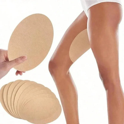 10Pcs Anti-Chafing Thigh Pads Lift Belly Stomach Tape Non-woven Self-Adhesive Anti-Friction Patch Stickers Waterproof Breathable