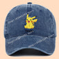 Pokemons Baseball Caps Pikachu Kawaii Anime Figures Sunshade Hats Summer Outdoor Parent Child Sunhat Trendy Duck Tongue Cap Gift