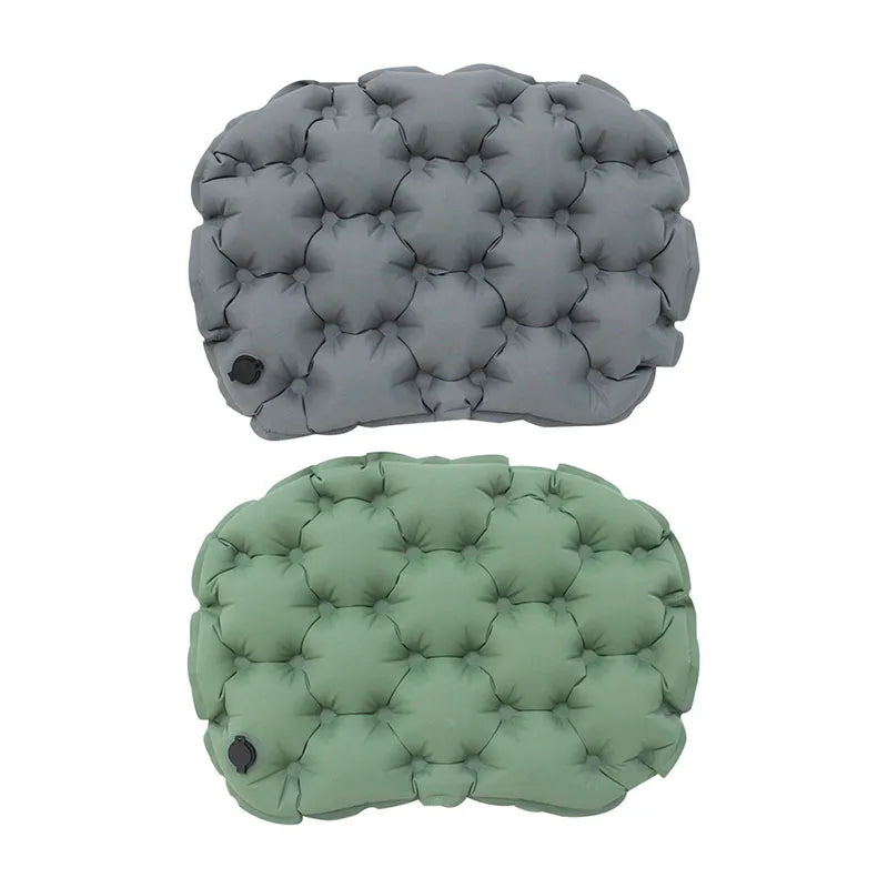 Portable Inflatable Outdoor Moisture-Proof Seat Cushion Travel Camping Sitting Pad Foldable Mattress Seat for Home Office
