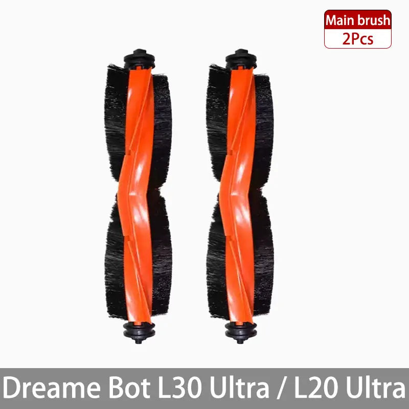 Dreame Bot L30 Ultra L20 Ultra Robot Vacuum Spare Parts Consumables Main Side Brush Hepa Filter Mop Cloth Dust Bag Accessories