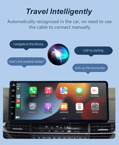 2in1 Wireless CarPlay Dongle Wireless Android Auto Adapter AI Smart Box For Car With Wired CarPlay Car Intelligent Systems