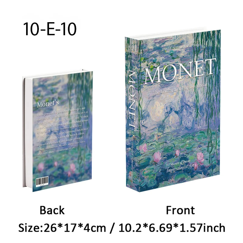 Open Luxury Fake Book Storage Box Home Decor Fashion Paris Decorative Books Interior Decoration Coffee Table Bedroom Ornaments