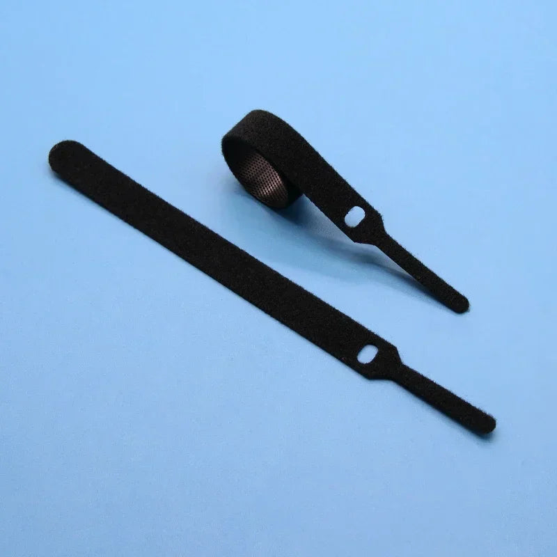 Releasable Cable Tie 150 200 250 300mm Plastics Fastening Reusable Ties Straps Nylon Wrap Zip Bundle Bandage Cable Organiser