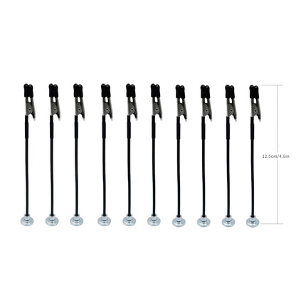 Soldering Third Hand with Strong Magnetic Base Flexible Arms PCB Holder for Electronics Repair – Alligator Clip Welding Tool