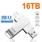 Lenovo 16TB USB 3.2 Flash Drives High Speed Transfer Metal Pendrive Memory Card Pendrive Flash Disk Memoria Waterproof Stick