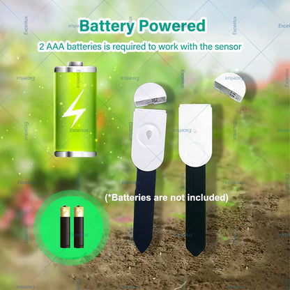 Zigbee Soil Moisture Tester Sensor Temperature Hygrometer illuminance Soil Fertility Sensor For Tuya Smart Life 2MQTT Automation