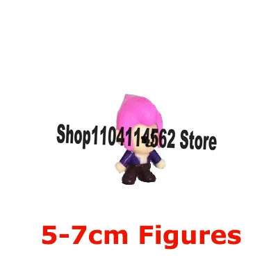 Mini Anime Figures Fashion Original Star-Game Decoration Cartoon Heroes Model Cotton Dolls Christmas Gifts Collectible