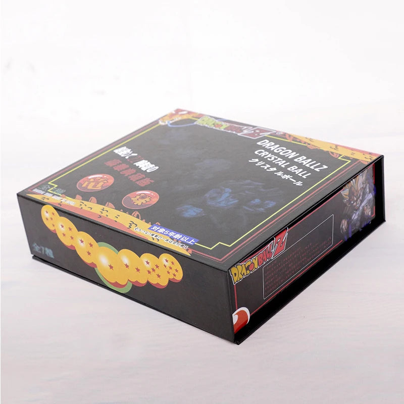 Dragon Ball 7Pcs/Set 1:1 Crystal 3.5cm Action Figure Toys Summon Shenron Wishing Collection Anime Model Gift