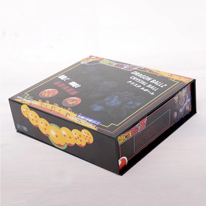 Dragon Ball 7Pcs/Set 1:1 Crystal 3.5cm Action Figure Toys Summon Shenron Wishing Collection Anime Model Gift