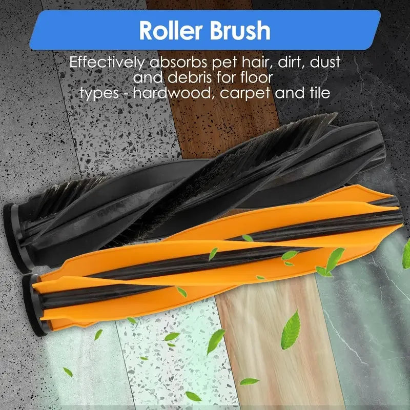 For Dreame X50 Ultra Enhanced/X50 Master/L50 Pro Ultra/MOVA V50 Ultra Main Side Brush Filter Mop Cloth Dust Bag Parts