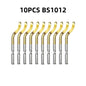 Metal Deburring Tool Kit Burr Remover Hand Tool Anti-Slip Handle with 10pcs Sharp Deburring Blades for Copper Wood Plastic