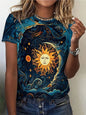 2025 New 3D Cat Print Ladies Urban Street Fashion T-shirt Animal Lover T-shirt Summer Everyday Casual Ladies Short Sleeve Top