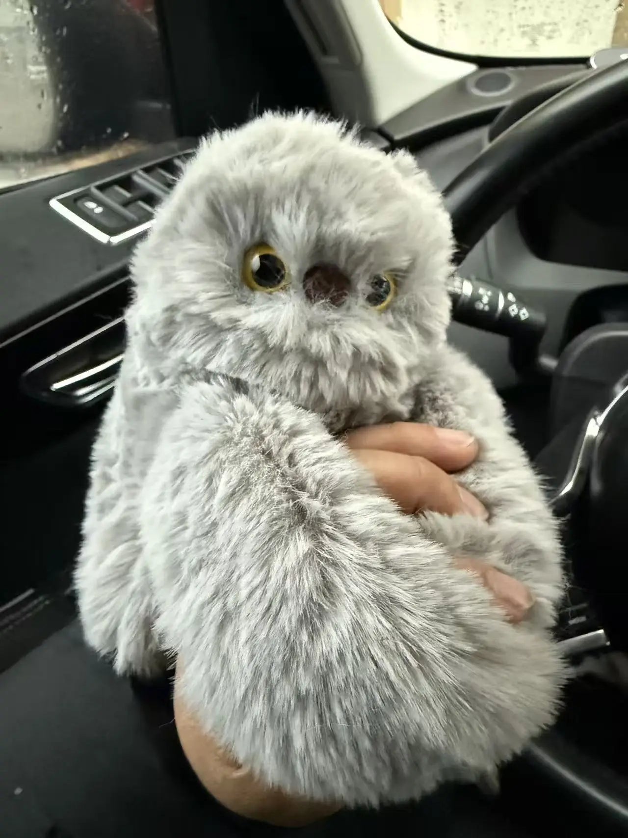 Turn Its Head Plush Shy Interactive Owl Can Sing Toy Set Cute And Adorable Pet Pendan Children's machine Toy MR Gift