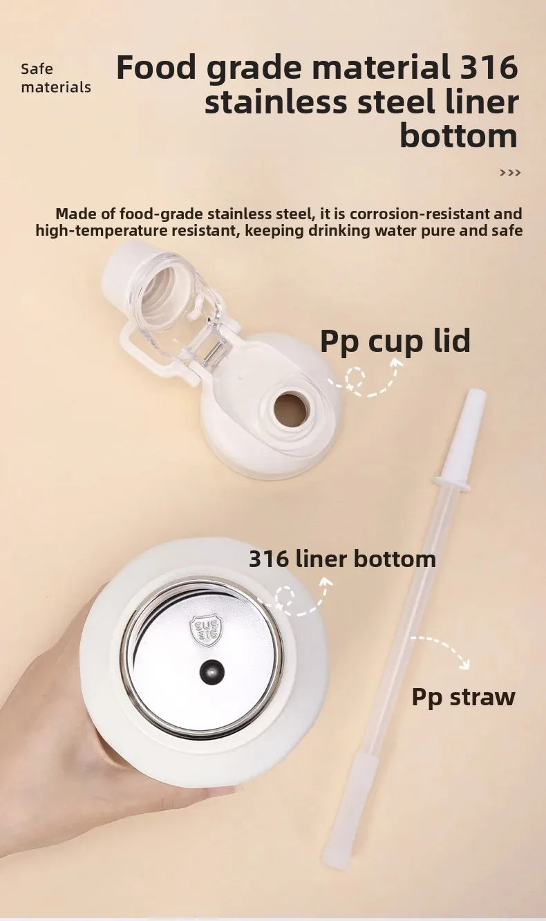 Large Capacity Portable Outdoor Sports Stainless Steel 316 Insulated Water Bottle Handheld Water Jug for Men from Mainland China