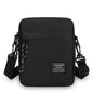 1Pcs 14×5×19cm Men Womens Canvas Crossbody Bag Lightweight Mini Shoulder Phone Pouch for Outdoor Hiking Travel Sports Square Bag