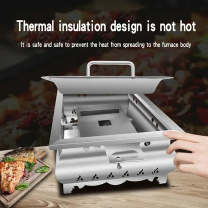 New Fish oven commercial and household thickened stainless steel paper wrapped fish pan