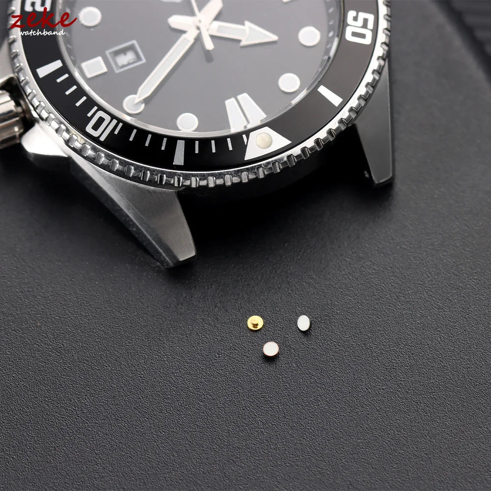 Green Luminous Pip Suitable for Omega Seamaster 300 Bezel Insert Lume Pip 12 Clock Scale Watch Bezel Luminous Pearl Replace Part