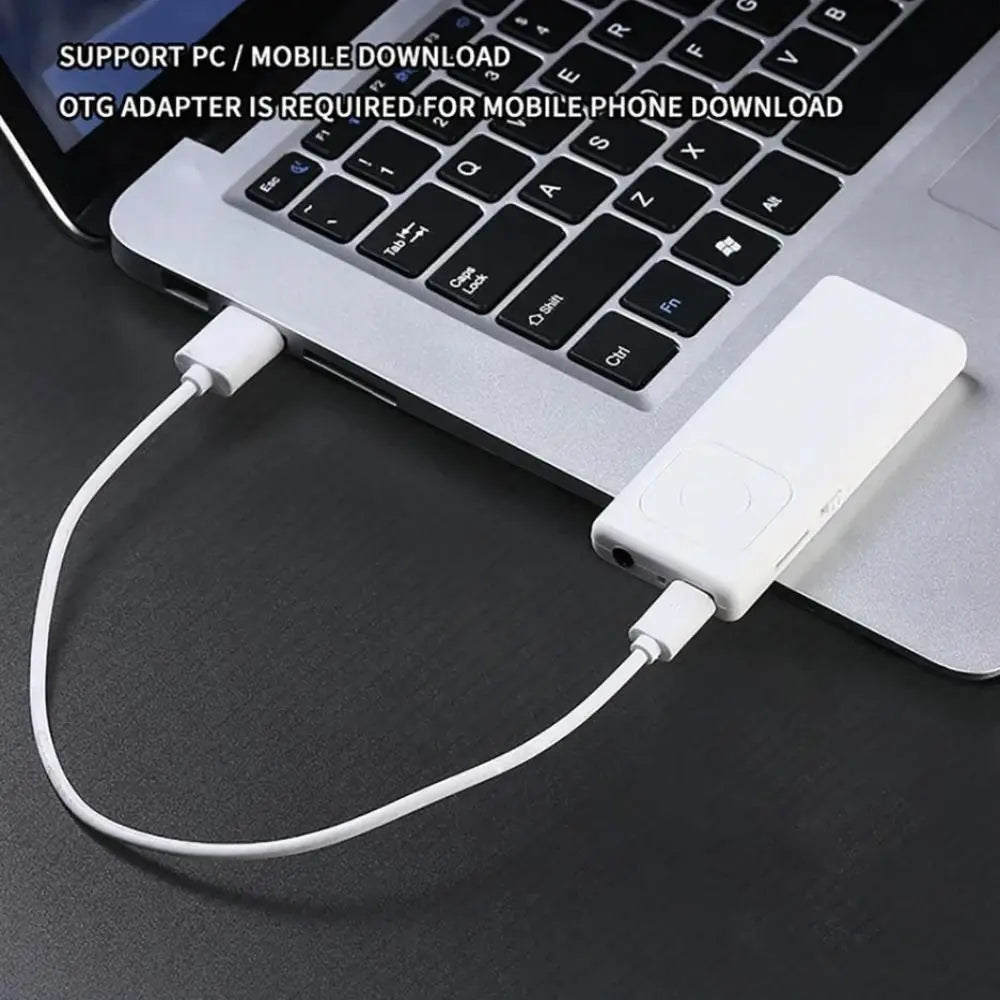Fashion Long Strip Student MP3 Solid Color Ultra-thin MP3 Music Player Simple Mini Music Player Men Women