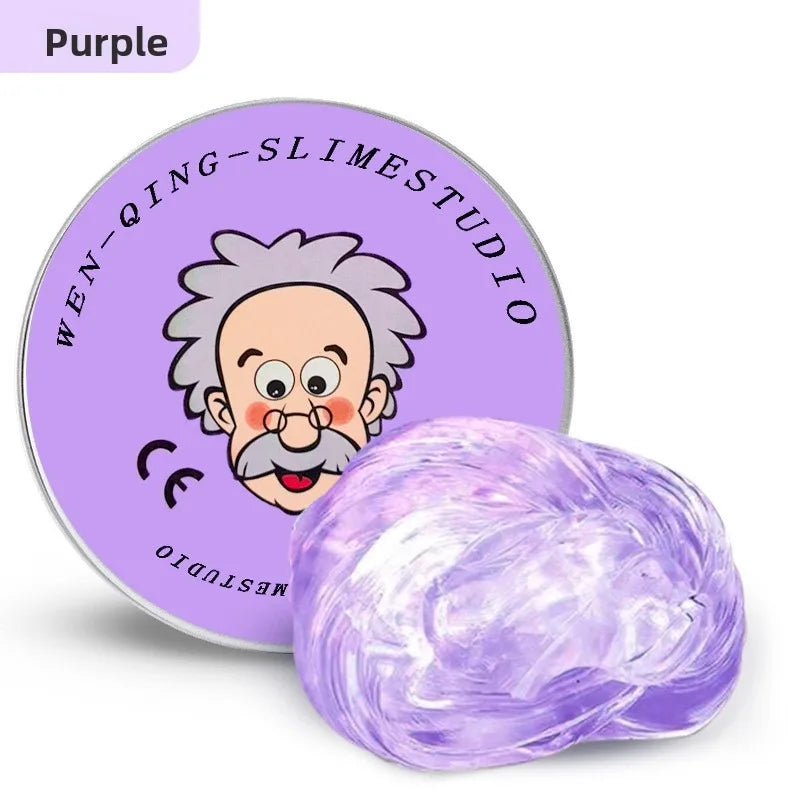 Colorful Non-Newtonian Liquid Decompression Toys Transparent Elastic Modeling Compound Non-Toxic Creative Crafts