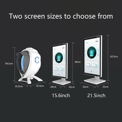 JLM Ai Smart Skin Detector Magic Mirror Skin Multi-spectrum Facial Analysis UV Layer Moisture Spectrum Analyzer Machine